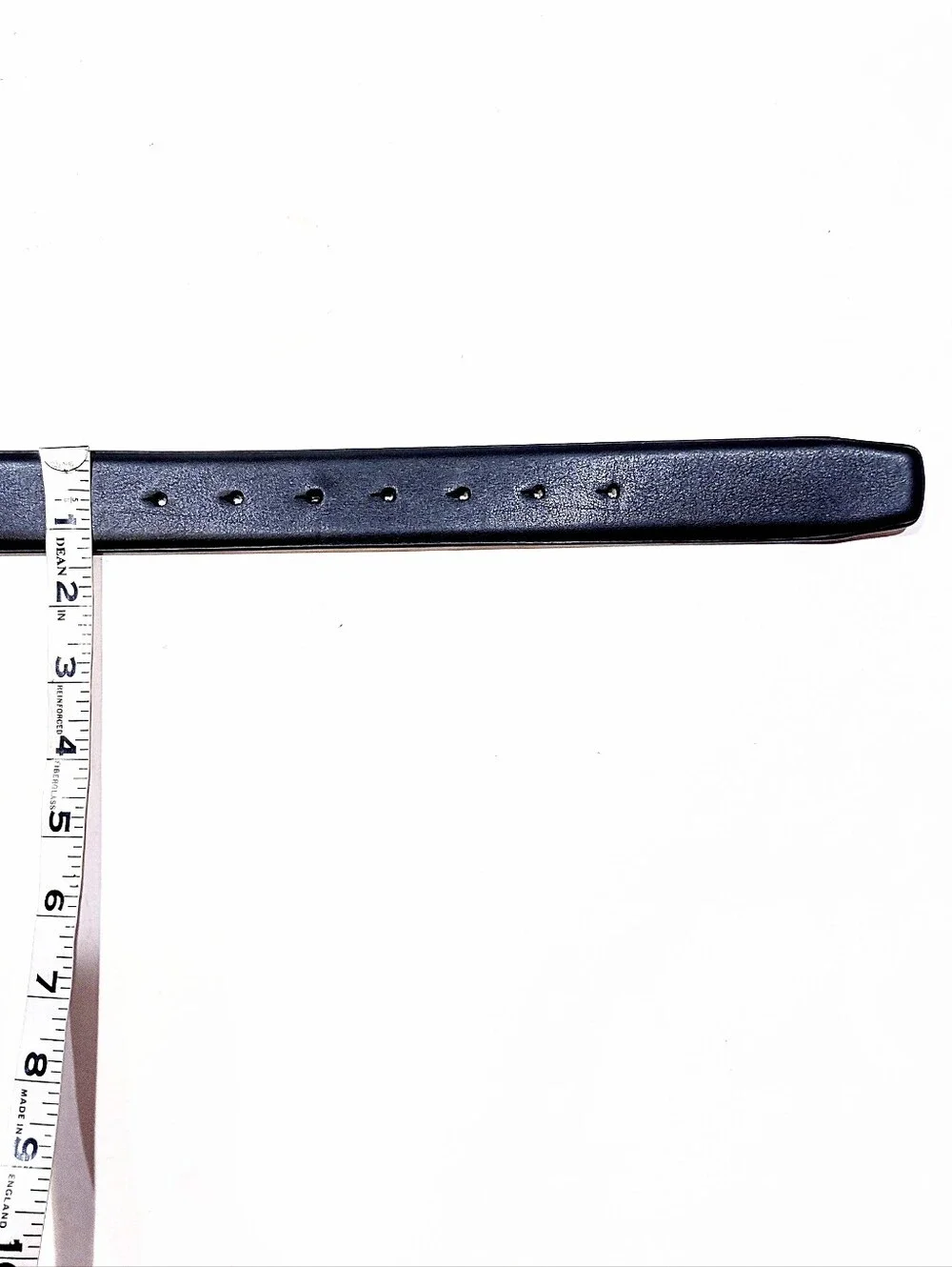 PGA Tour Mens Reversible Golf Belt White Black Imitation Leather Buckle PG06010N